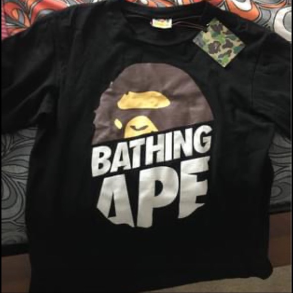 Bape Half Face Tee - Picture 1 of 3
